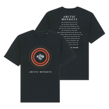 Load image into Gallery viewer, Concentric Mirrorball EU Tour 2023 Black T-Shirt
