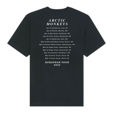 Load image into Gallery viewer, Concentric Mirrorball EU Tour 2023 Black T-Shirt
