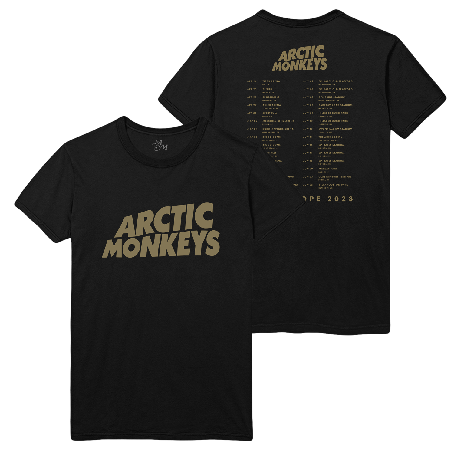 Arctic monkeys band tee on sale