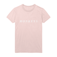 Load image into Gallery viewer, Monkeys 2022 EU Tour Tee (Pink)
